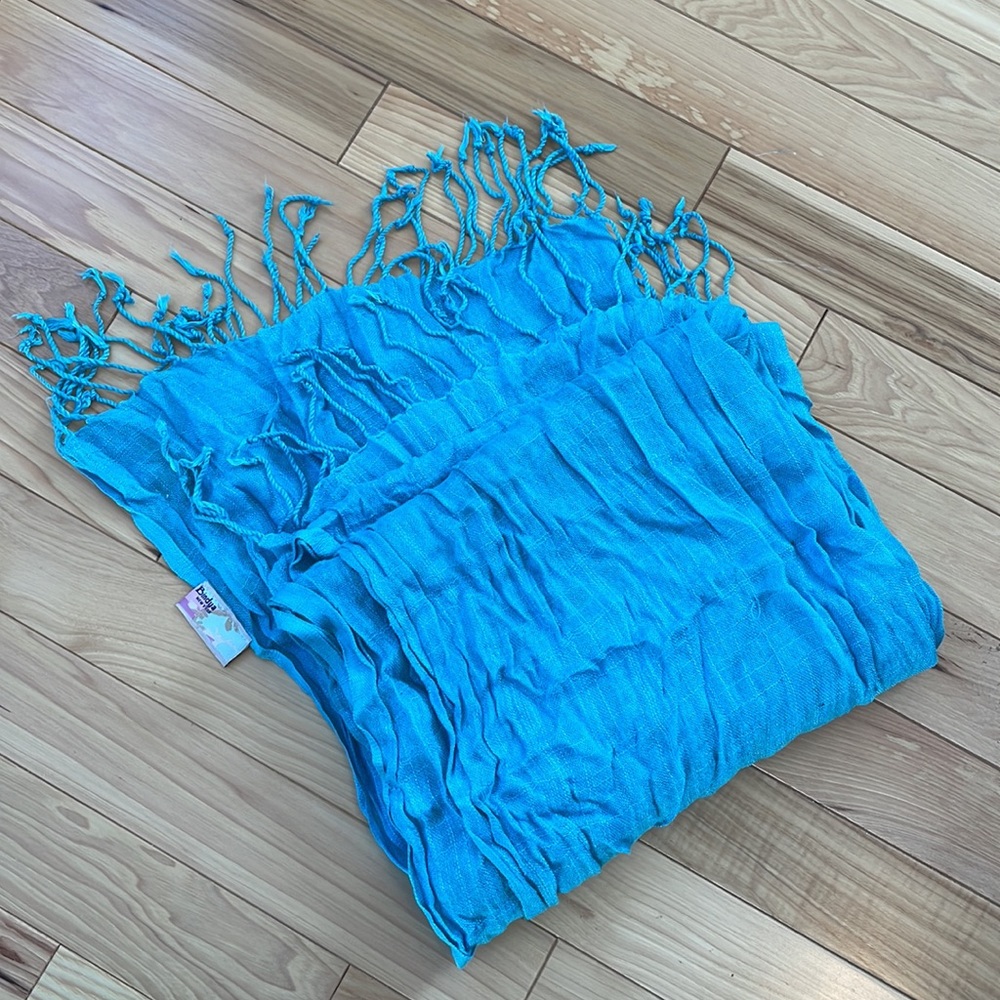 Bindya | sky blue scarf